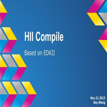 Note - (EDK2) HII Compile | PDF