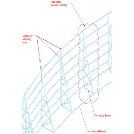 Hoarding Structure Made of Square hollow section | PDF