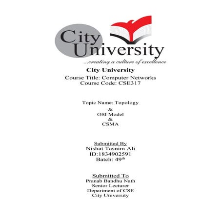 Computer Network Theory Part 4