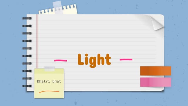 CLASS 8 LIGHT PPT.pptx