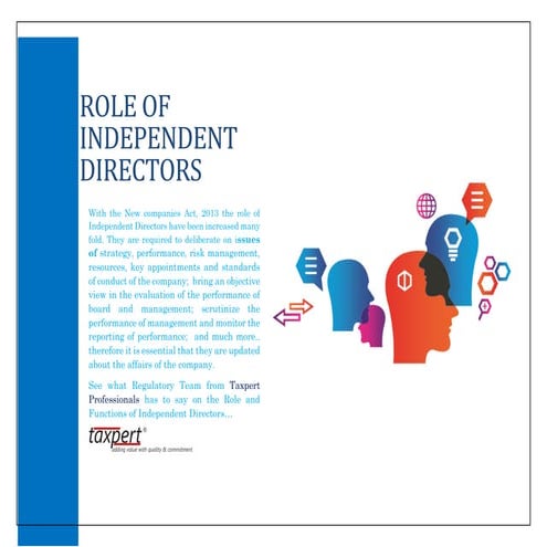 Role and responsibilities of independent directors | PPT