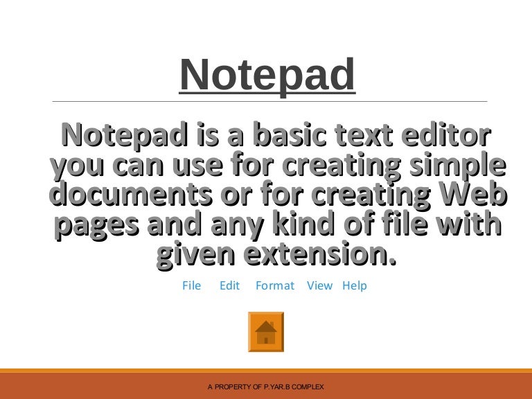Notepad