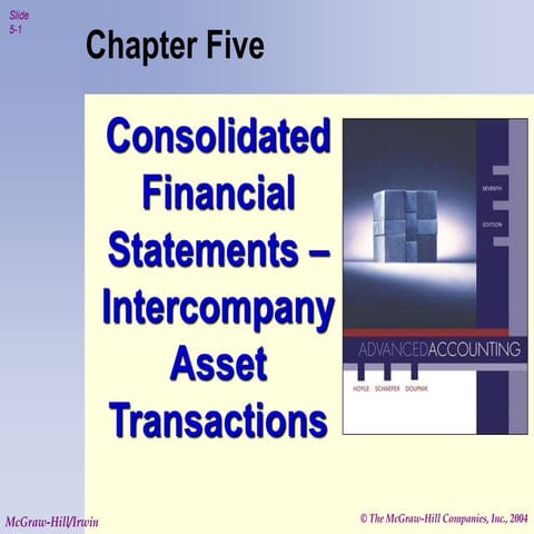 chapter 05 advance accounting 1 beams edition | PPTX