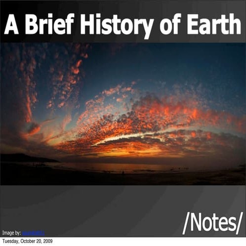 Early Earth History