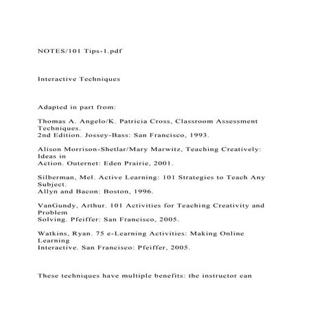 NOTES101 Tips-1.pdfInteractive Techniques   Ada.docx