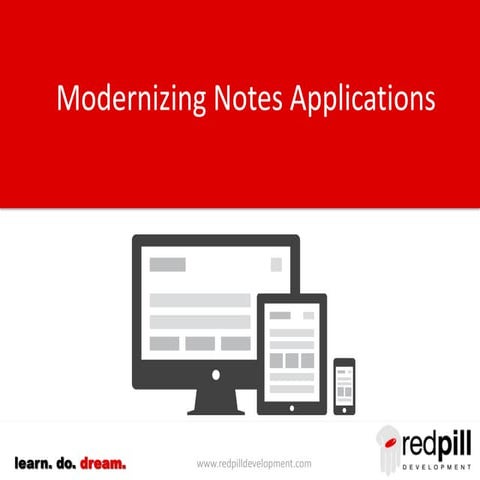 Modernizing Notes Applications