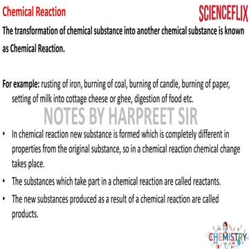 Notes By Harpreet Sir Chapter 1 Chemistry Part 1 Pdf