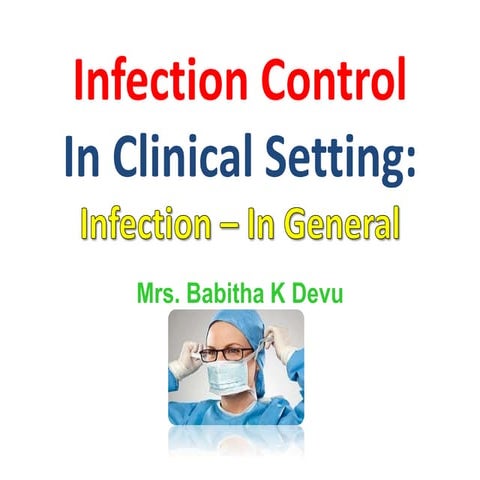 Notes on Infection Control
