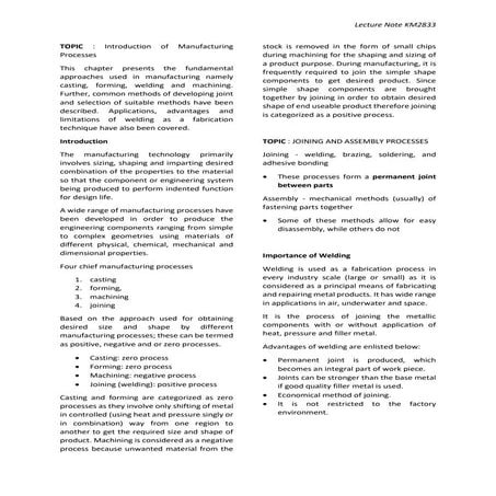 Fabrication methods and robotics Component.pptx