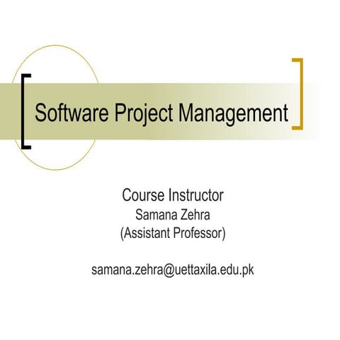 Introduction to Project management and project planning