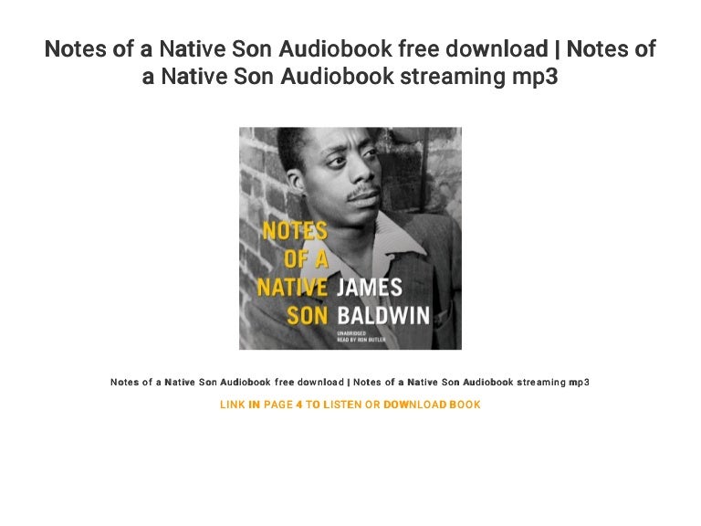 native son pdf free download