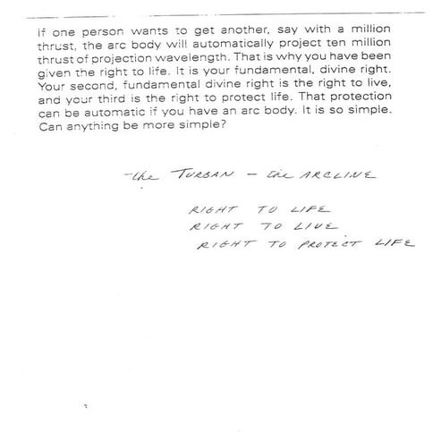 Notes on arcline [hairline]