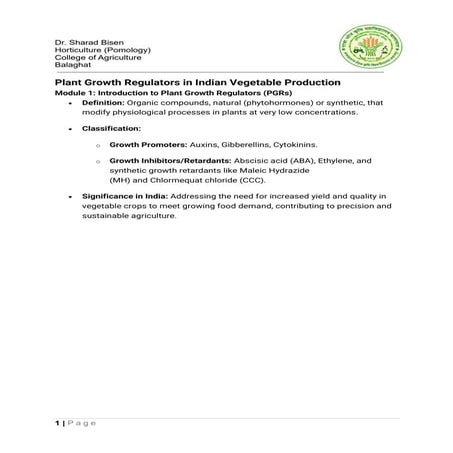 Production Tech of Vegetables_Notes on PGR.pdf