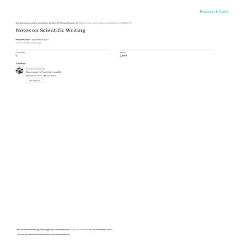 The best way to learn these conventions is to read representative samples (pu...