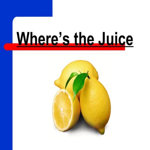 Notes pb lab 02 wheres the juice