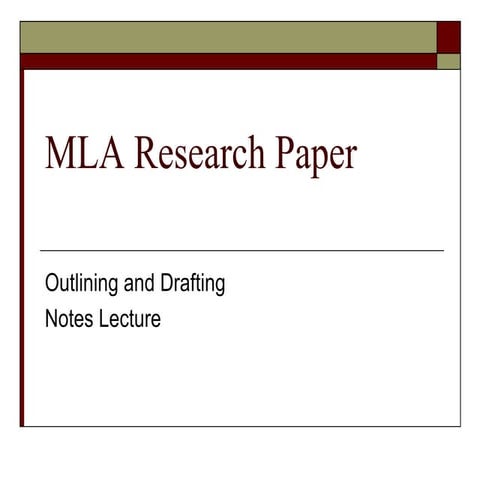 Note taking and outlining