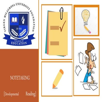 NOTETAKING (Developmental Reading)