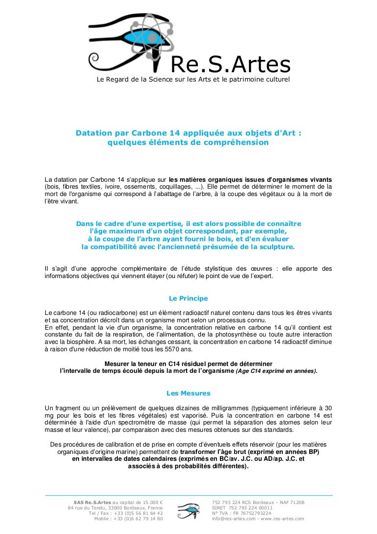 Réfuter la datation du radiocarbone