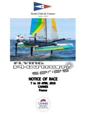 Official Notice of race Flying Phan...