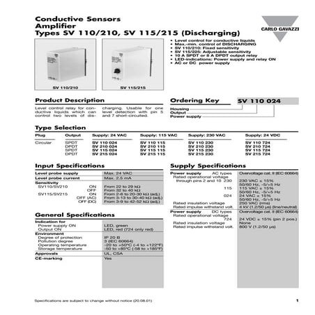 Notice technique sv110230_en