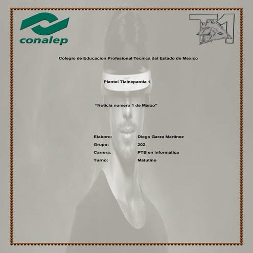 Noticia 1 de marzo