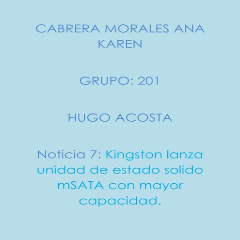 Noticia 7! correccion