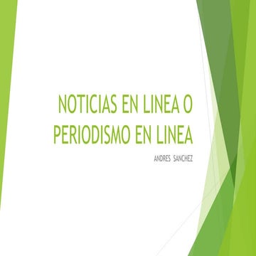 Noticias en linea