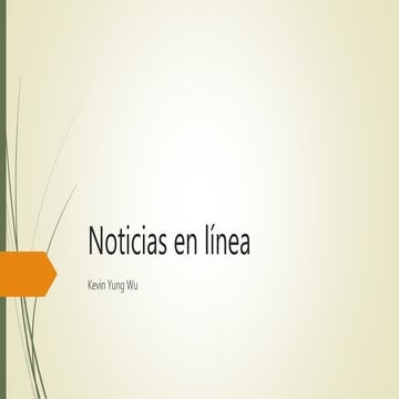 Noticias  en linea