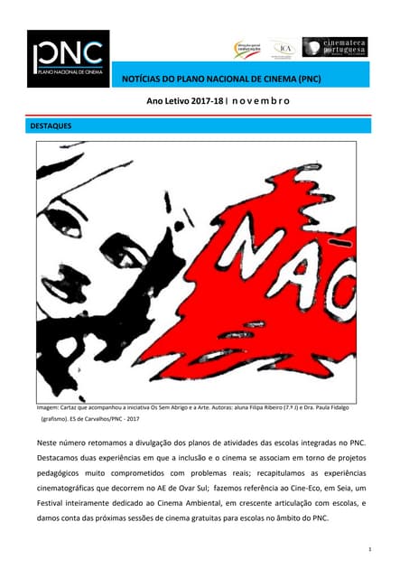 Noticias do PNC novembro