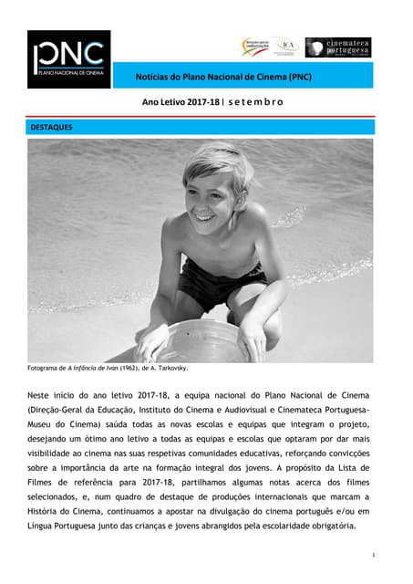 Noticias do PNC  setembro 2017