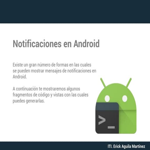 Notificaciones android