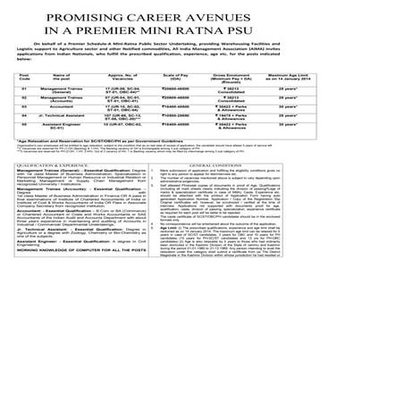 Notification all-india-management-association-management-trainee-accountant-a...