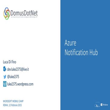 Azure Notification hub