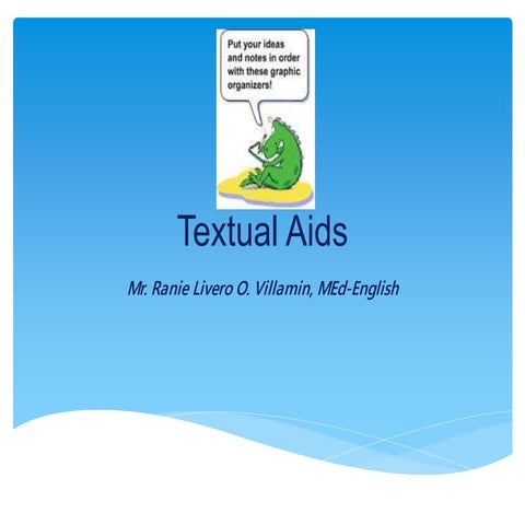 Textual Aids