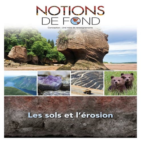 Notions de fond les sols et l'erosion