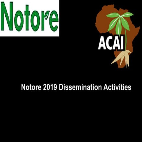 Notore 2019 action plan presentation   acai.  040219