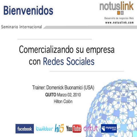Demanda de redes sociales en Ecuador - Notuslink.com