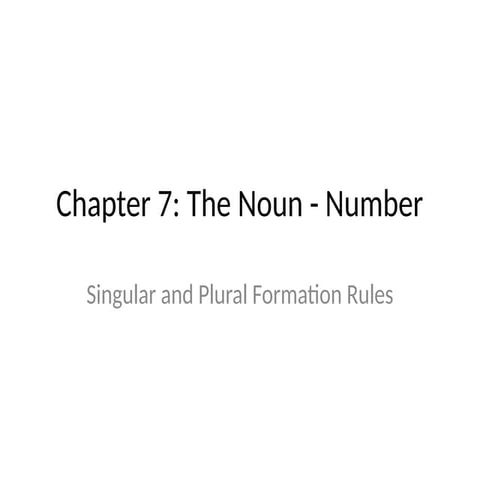 SINGULAR AND PLURAL NOUNS RULE 1 AND 2.pptx