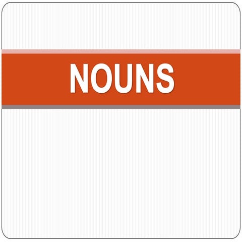 Nouns