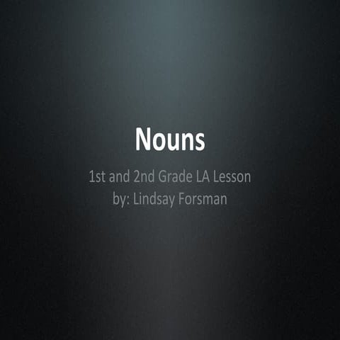 Nouns