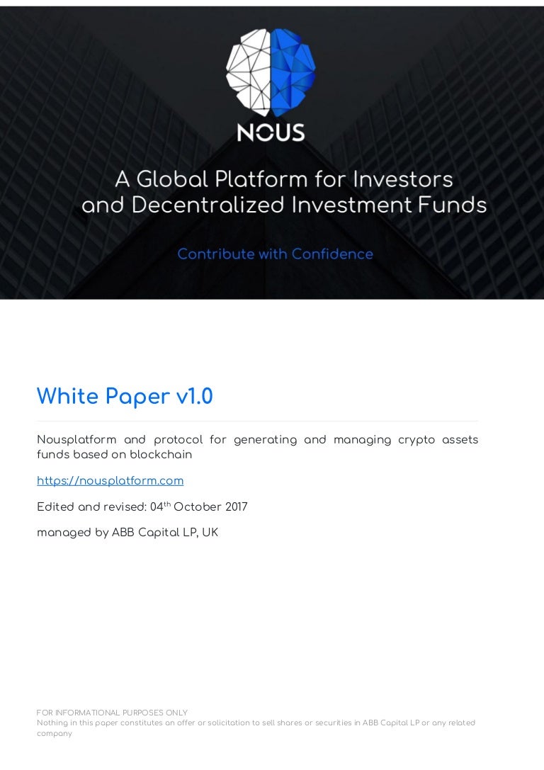 cryptocurrency fund lp