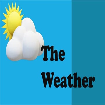 Nouveau Présentation WEATHER CONDITION .pptx
