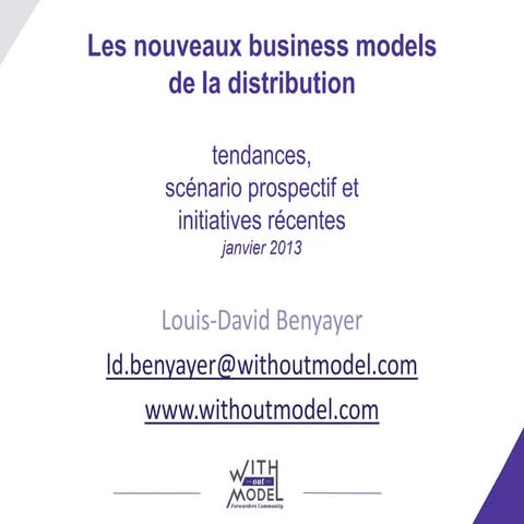 Les 10 tendances qui changent les modèles économiques de la distribution