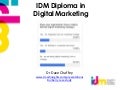 IDM Internet Marketing Strategy