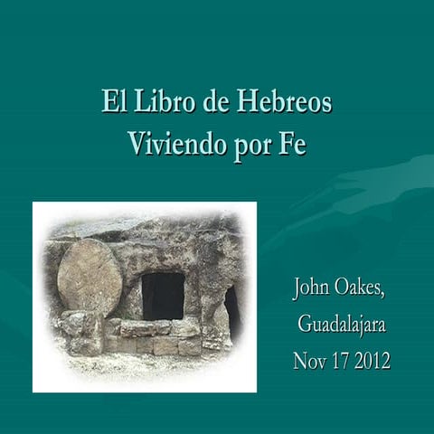  Power Point in Spanish: Viviendo Por la Fe