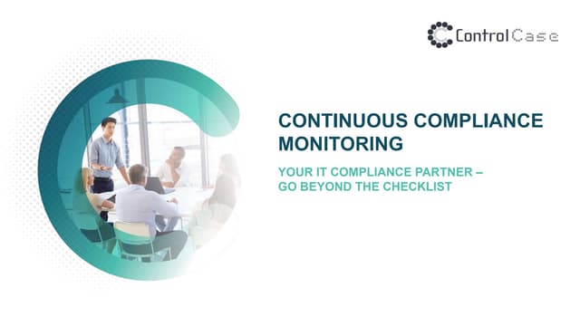 Continuous Compliance Monitoring