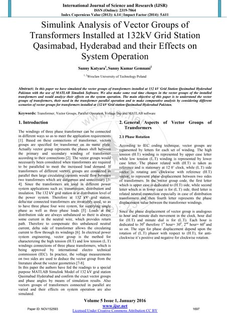 Understanding transformer vector group | PPT