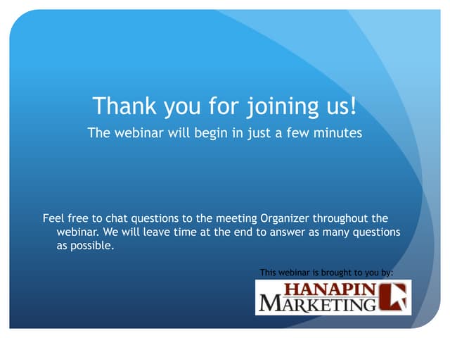 Nov 2011 webinar account structure PPT Nov 2011 webinar account structure PPT