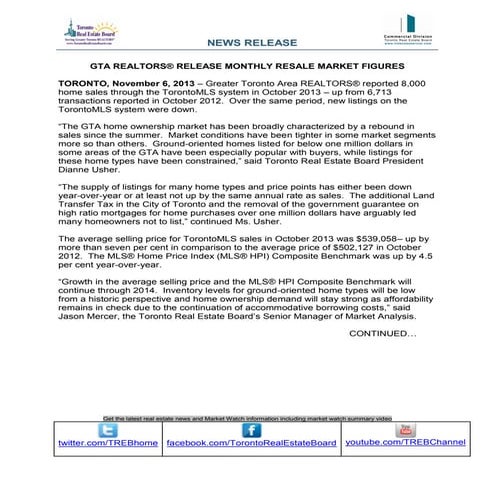 Treb historic statistics | PDF