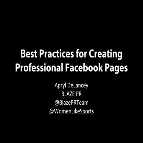 How to design a perfect Facebook post | PPTX